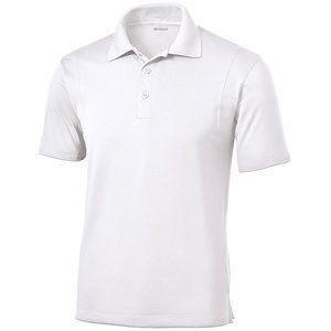 Dri-Equip Moisture Wicking Polos White